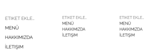 Etiket eklemeyi öğrenin.